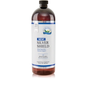 Nature's Sunshine Silver Shield wAqua Sol (20 Ppm) (32 fl. oz.)